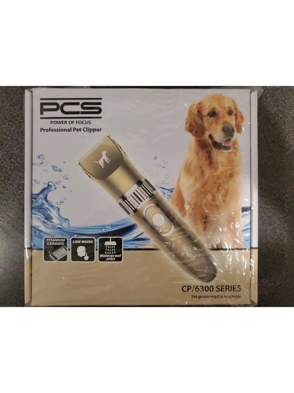 PCs Professional Dog Clippers Titanium